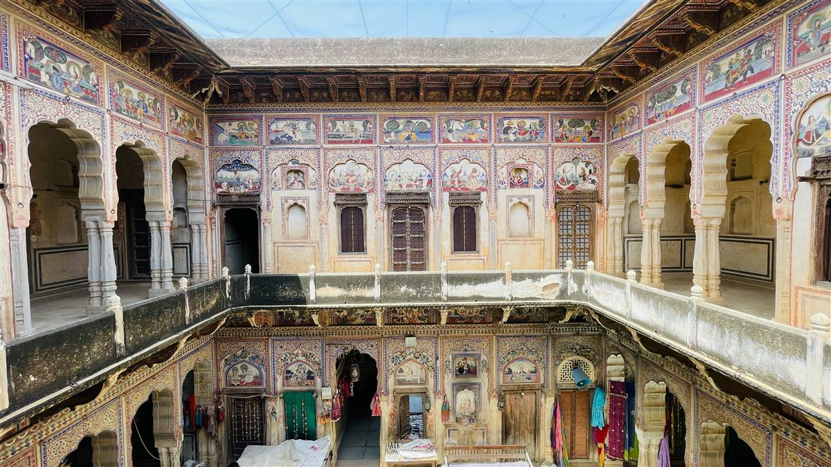 Shekhawati painted haveli route